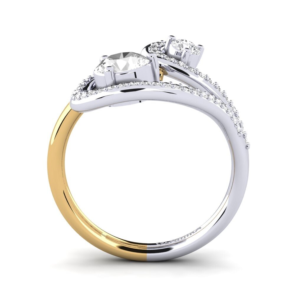 White sapphire Ring Dorenda