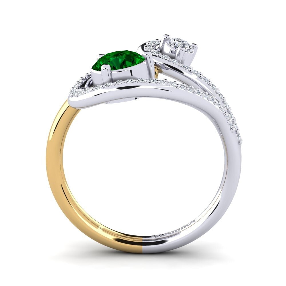 Zircônia Verde Anel Dorenda