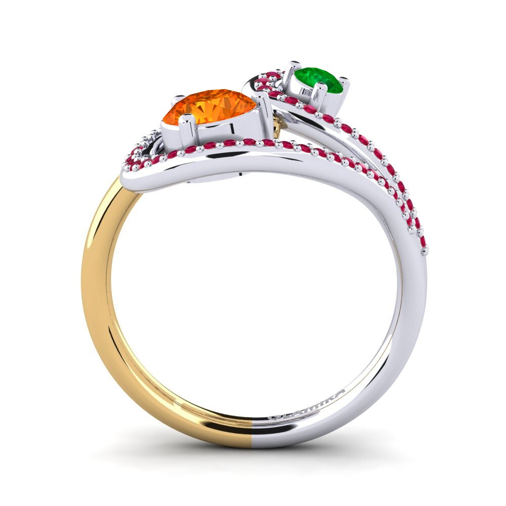 Orange Sapphire Ring Dorenda