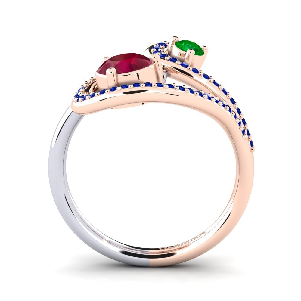 14k Rose & White Gold Ring Dorenda