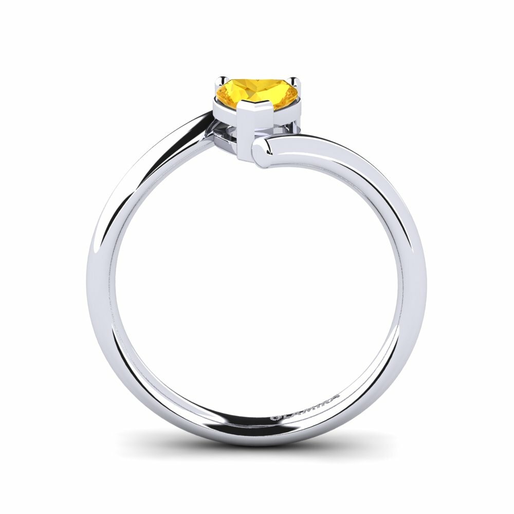 Citrine Women's Ring Duct