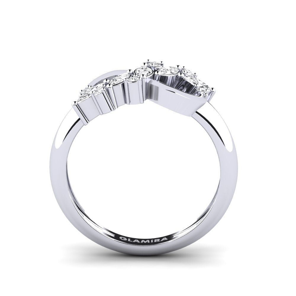 White sapphire Pinky Ring Dulcis