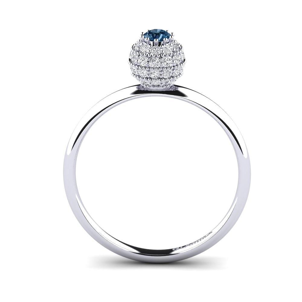 Diamante Blu Anello da donna Dulles