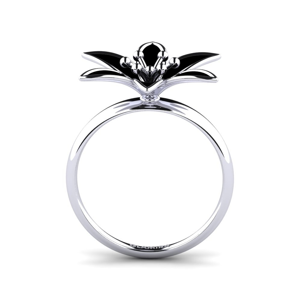 9ct White Gold Ring Duly