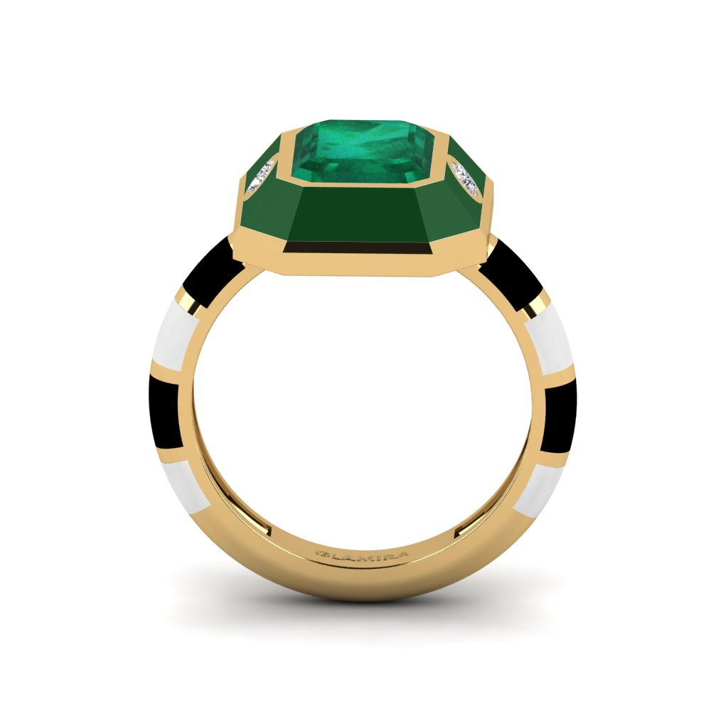 Smaragd Ring Dusj