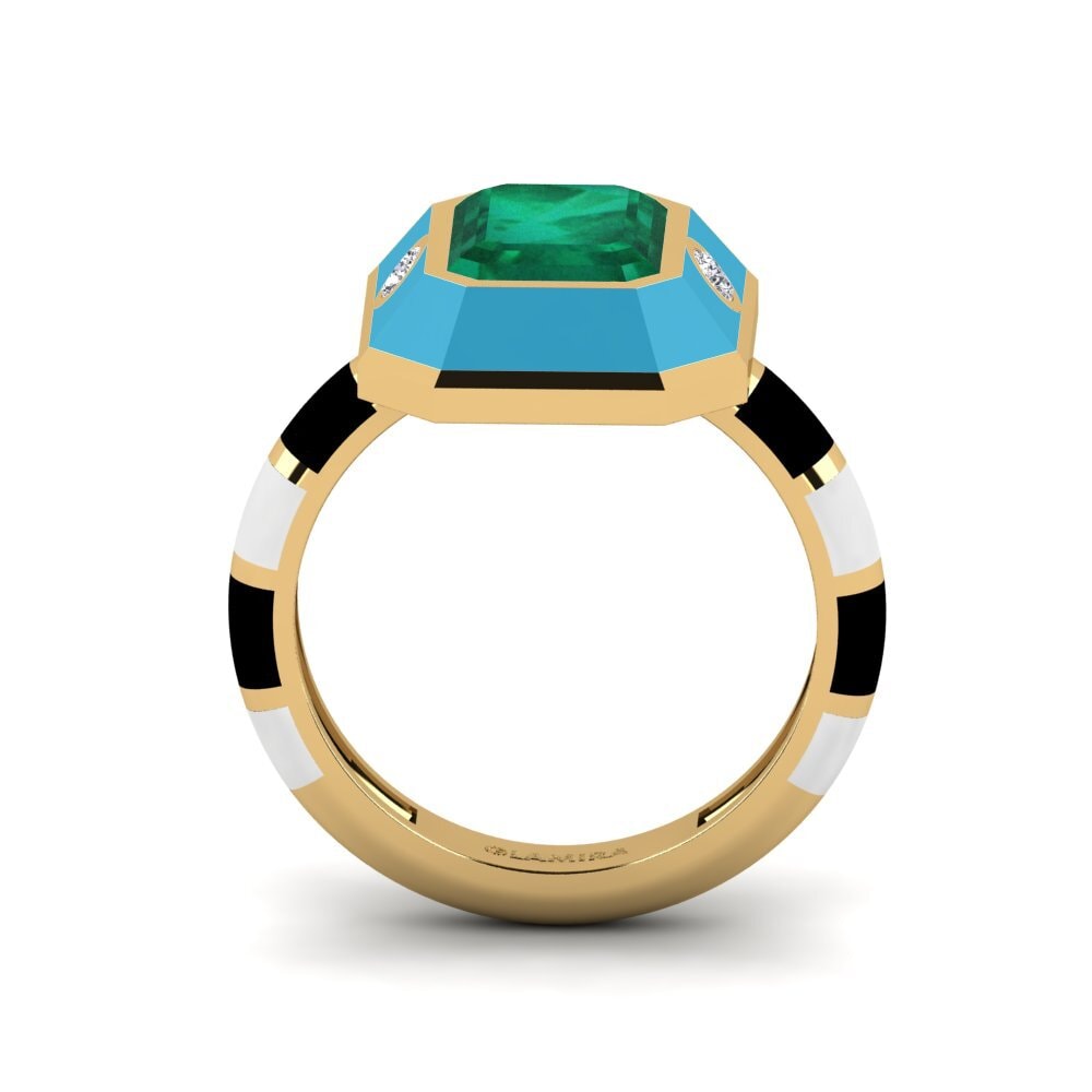 Smaragd Ring Dusj