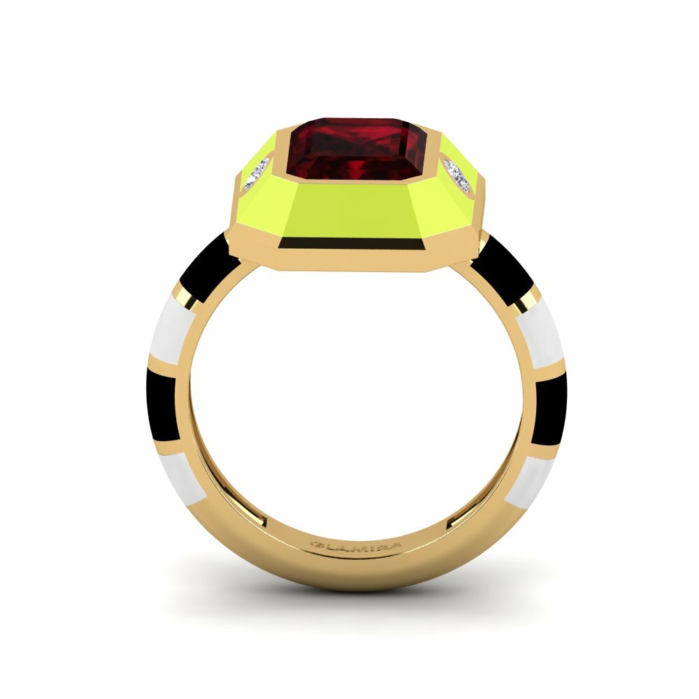 Grenat Bague Dusj