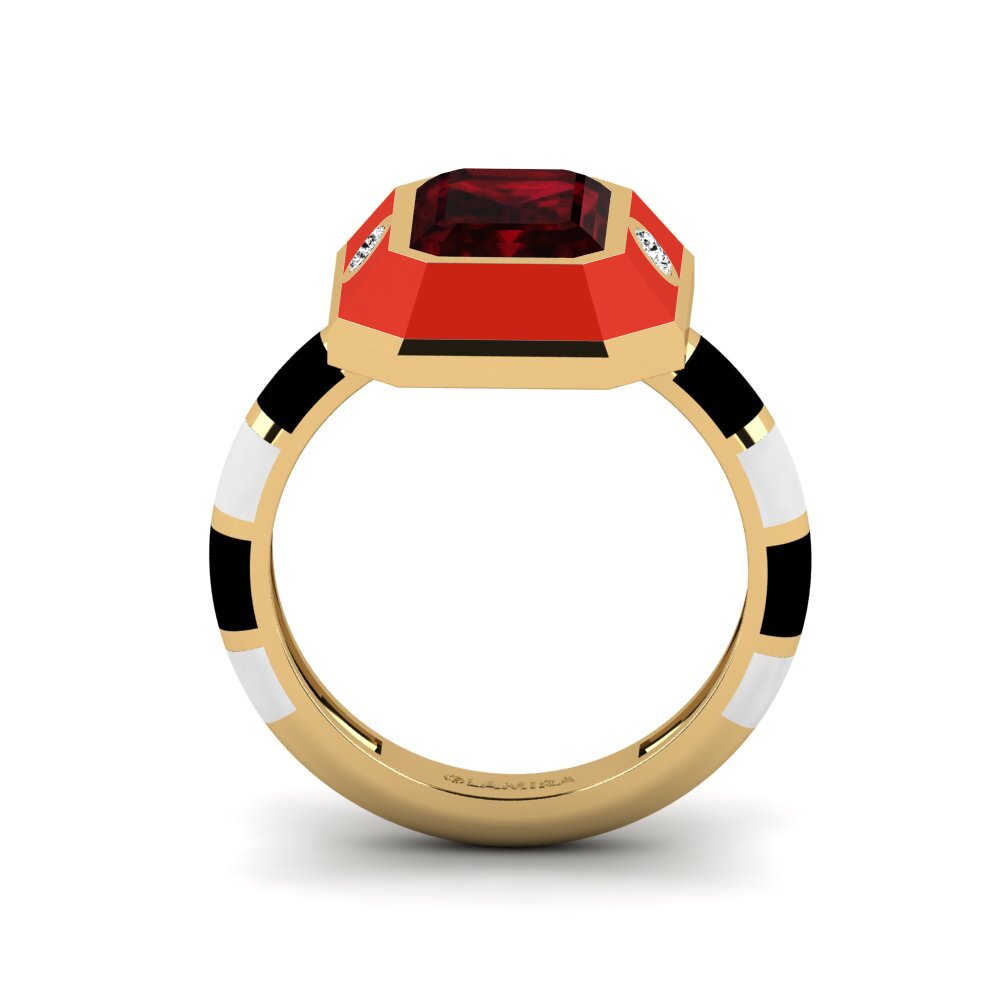 Granat Ring Dusj