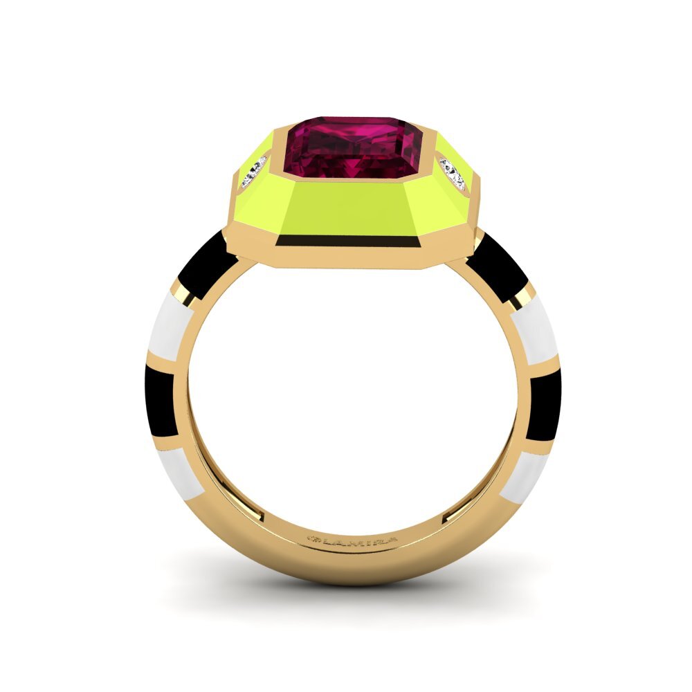 Rhodolit-Granat Ring Dusj