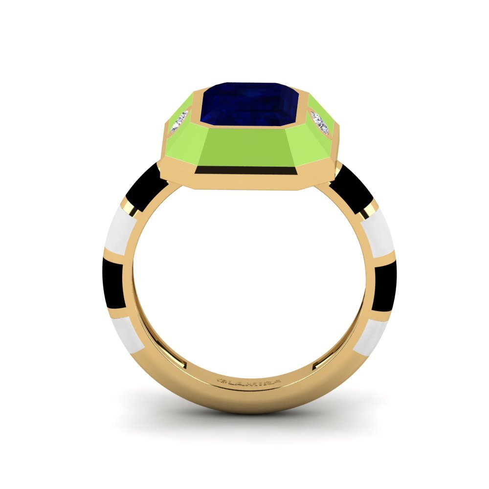 Saphir Ring Dusj