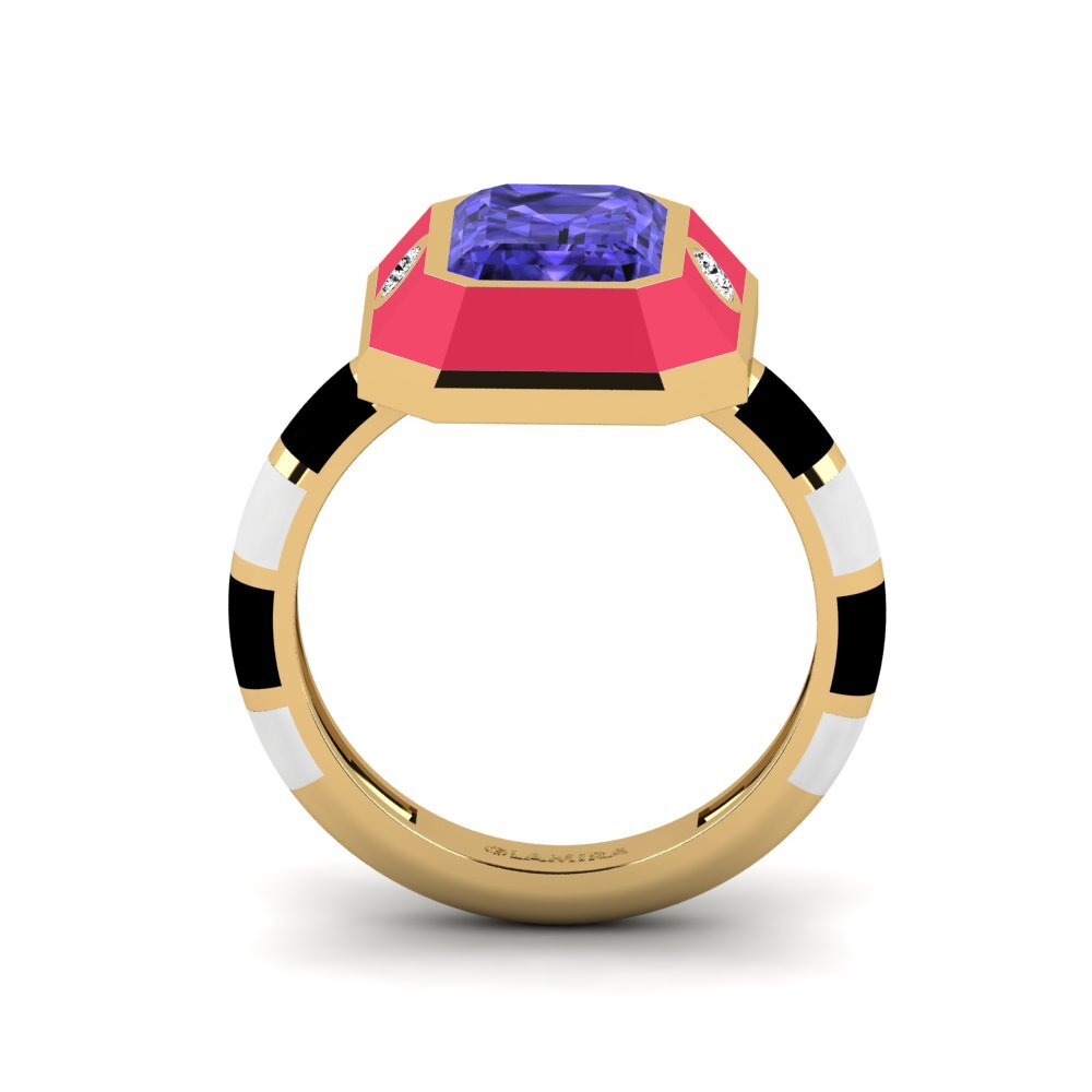 Tansanit Ring Dusj