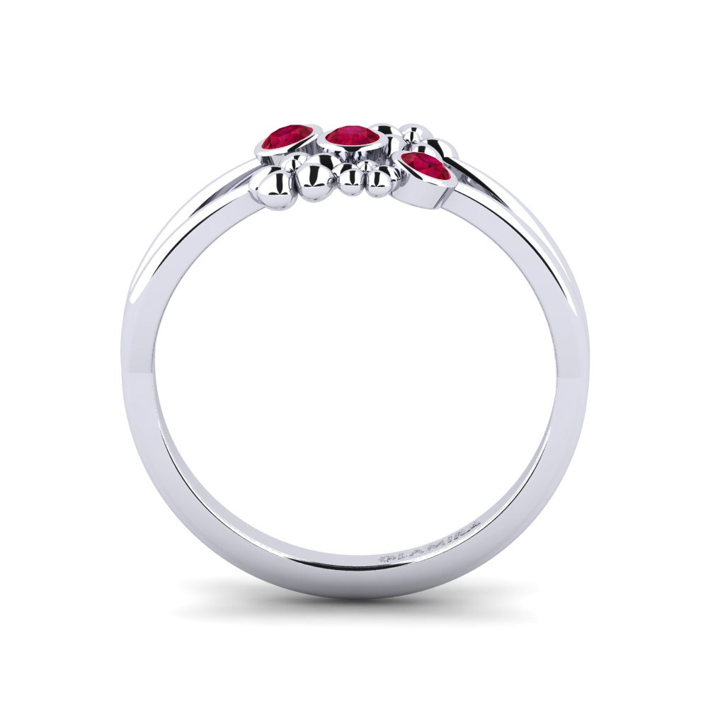 Weiß-Silber Ring Dutch