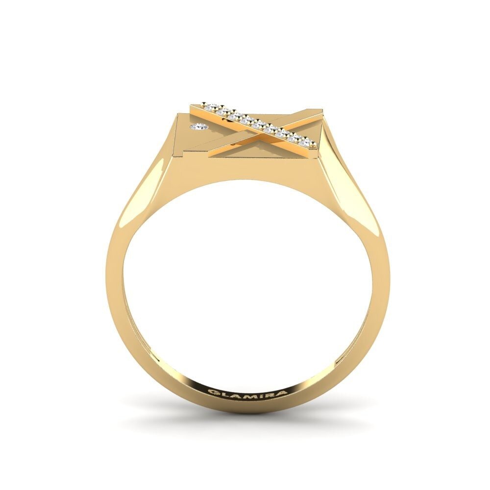 diamante-safira Anel Dynamilin