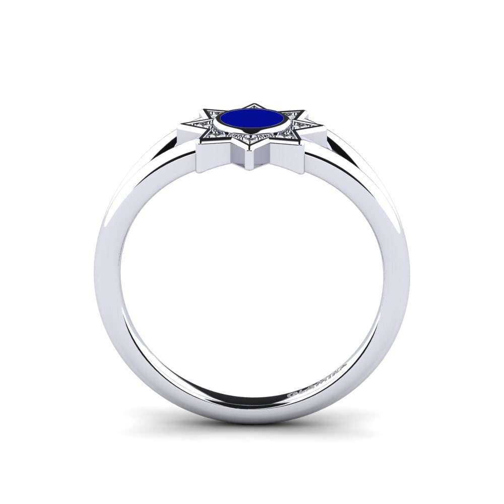 White sapphire Ring Earner