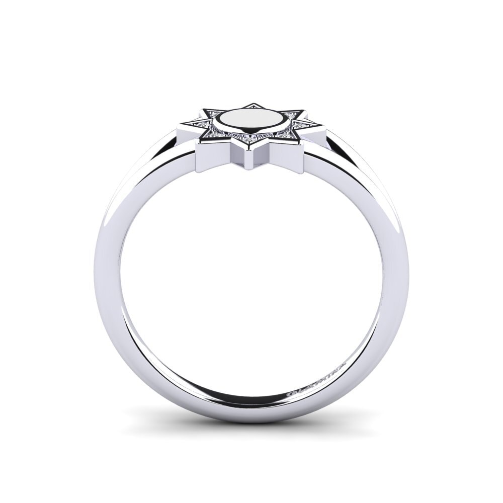Diamante cultivado en laboratorio Anillo Earner