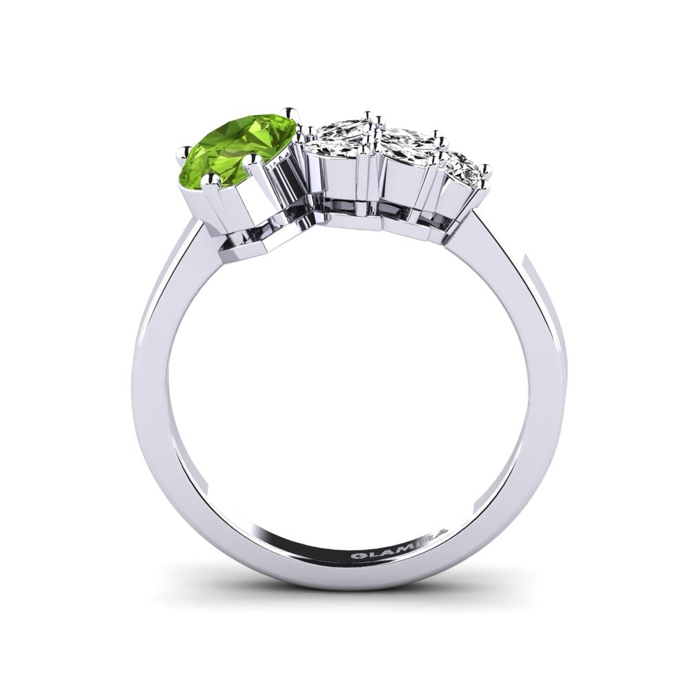 Tropfen Peridot SYLVIE Ring Ebly