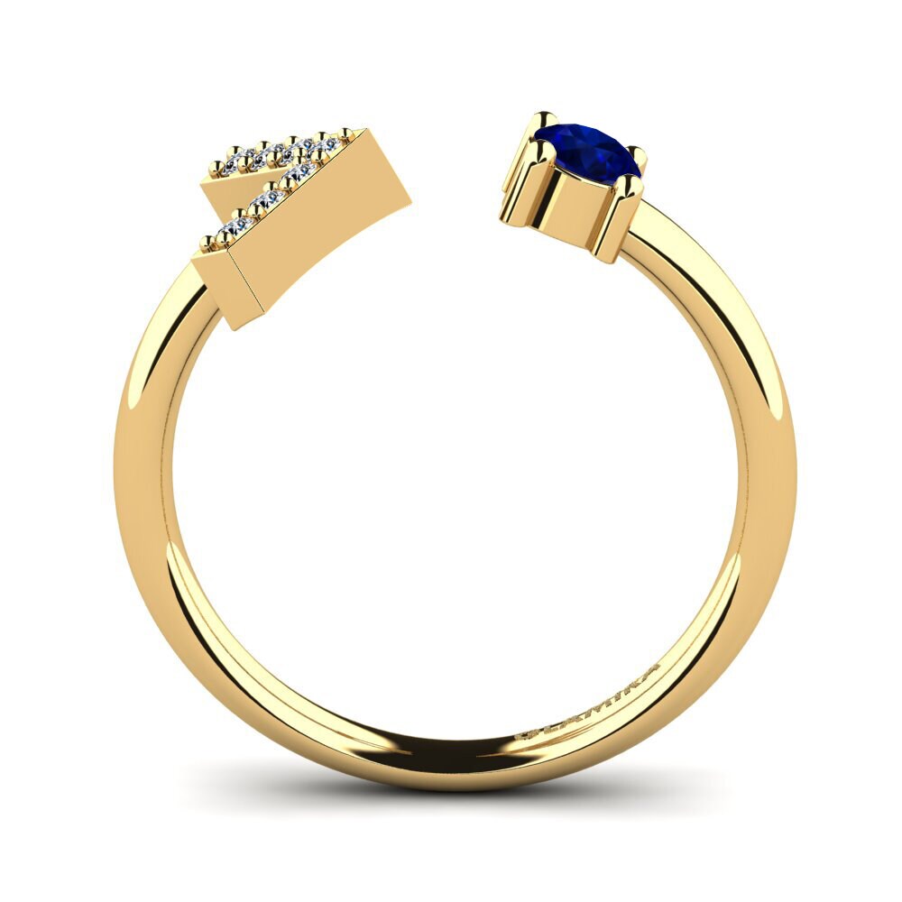 Sapphire Ring Edie