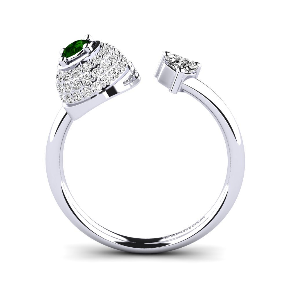 Turmalina verde Anillo Edithe