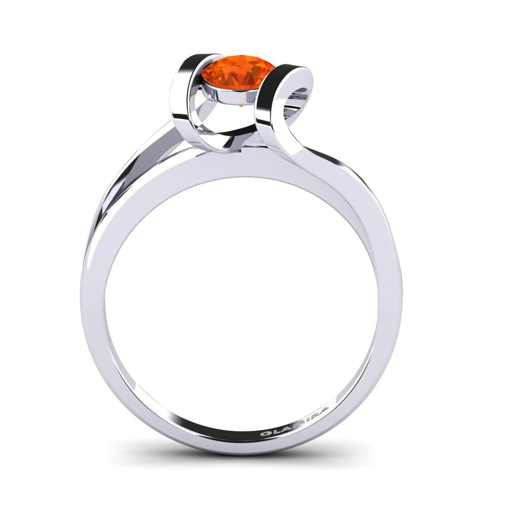 Ópalo Fuego Anillo de compromiso Editta