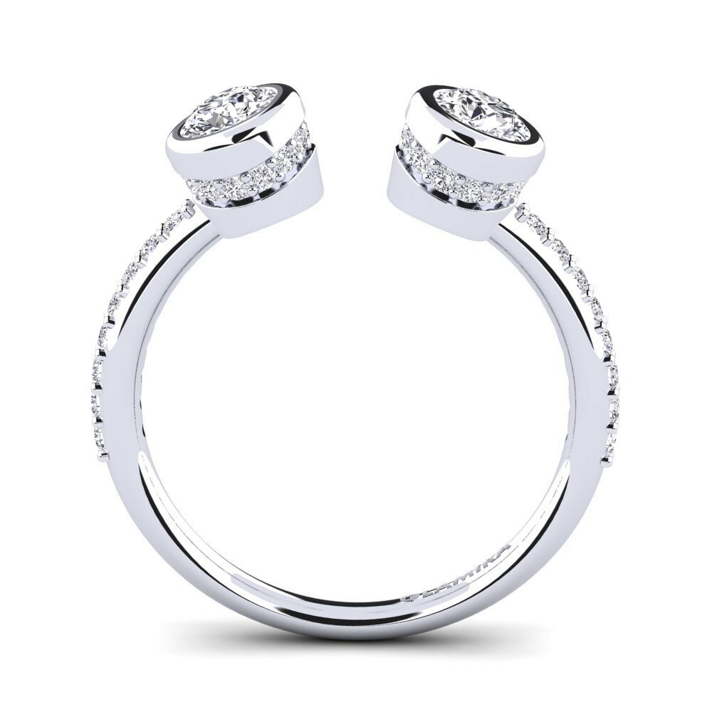 950 Palladium Engagement Ring Edlinna