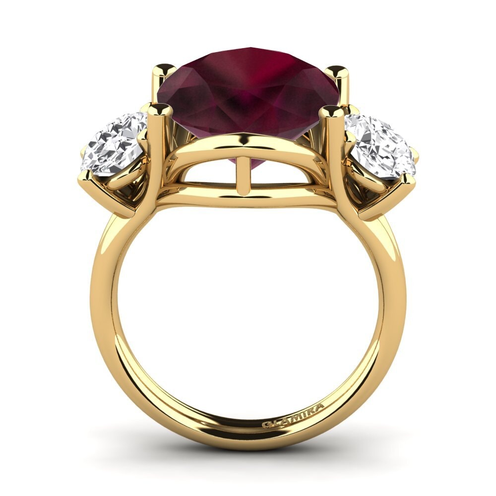9ct Yellow Gold Ring Edolie