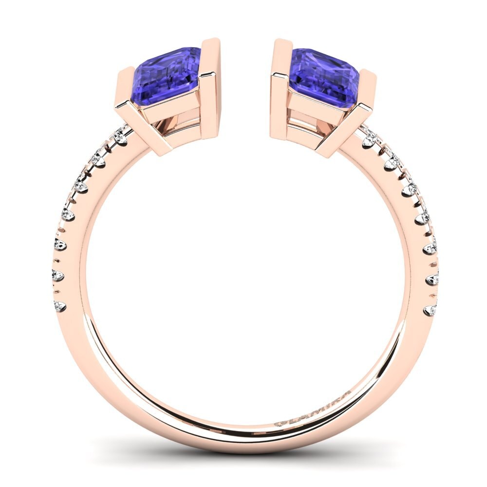 Tanzanite Engagement Ring Edwardina