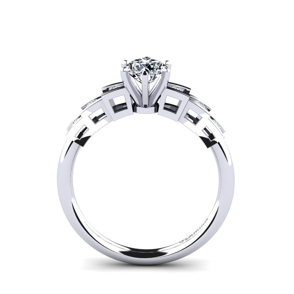 Zirconia Engagement Ring Egidiana
