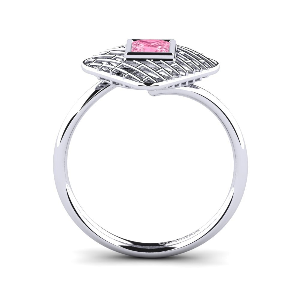 Princesa Zafiro Rosado Anillo Eigoloen