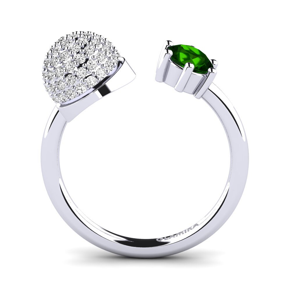 Turmalina verde Anillo Eilona