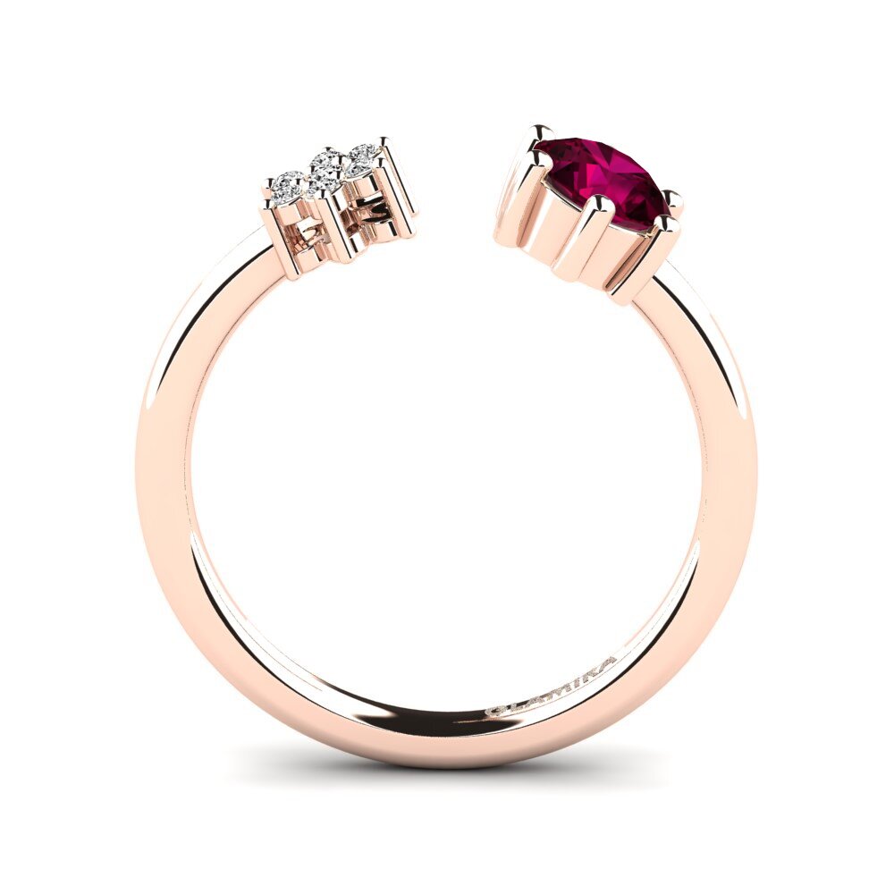 Rhodolite Garnet Ring Eily