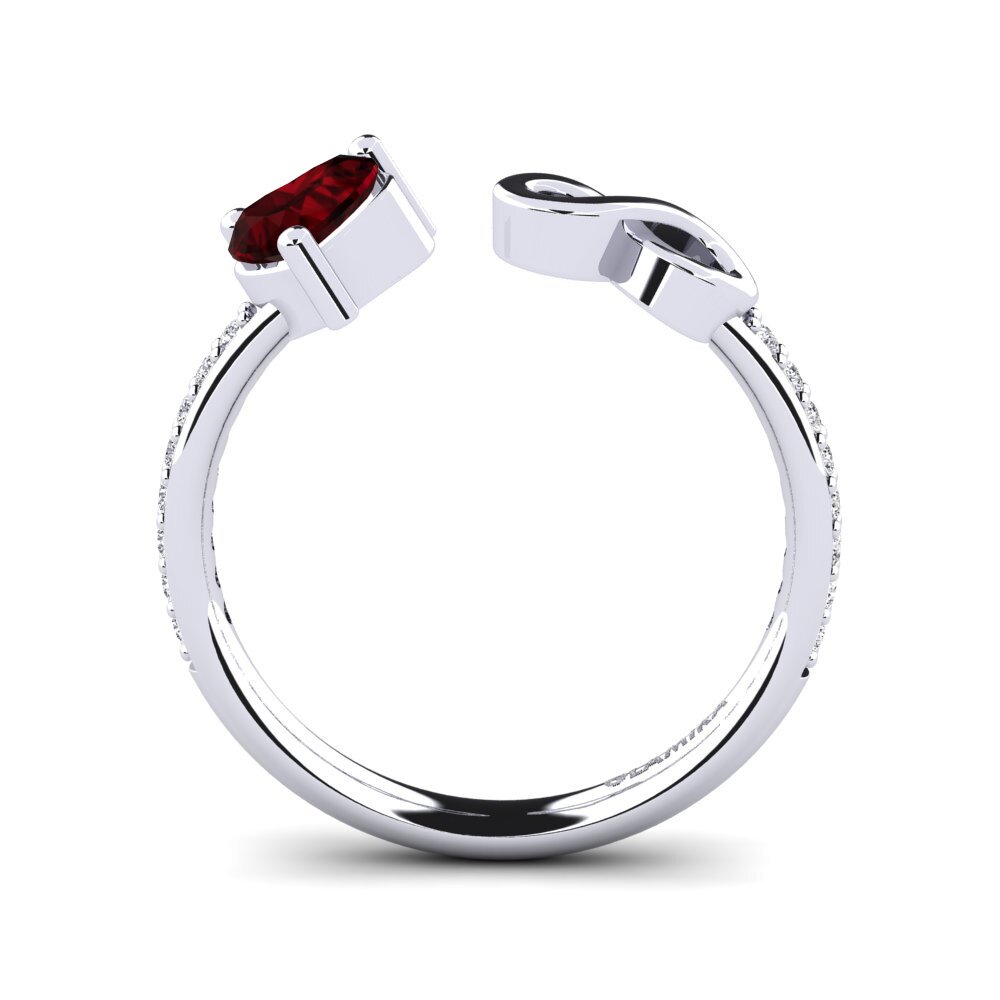 Garnet Ring Ekaterina