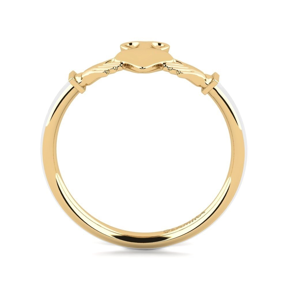 Gelbgold 750 Ring Eklers