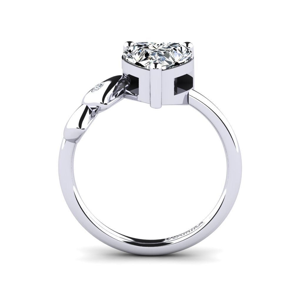 Heart Zirconia Ring Elauna