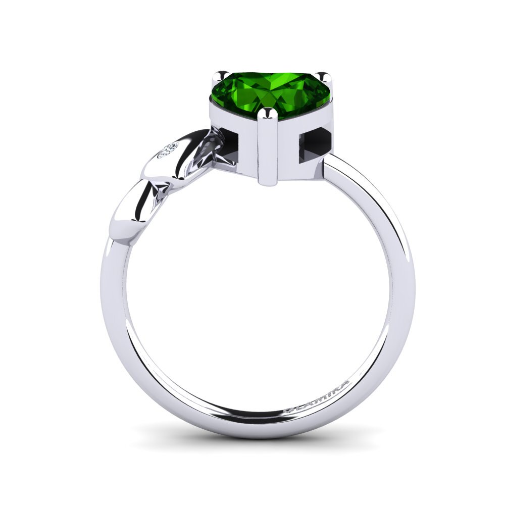Green Tourmaline Ring Elauna
