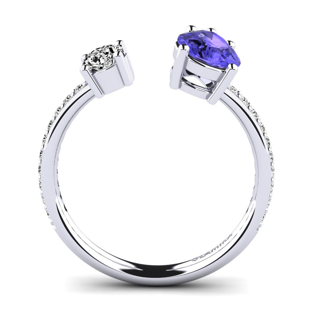 Tanzanite Engagement Ring Elayna