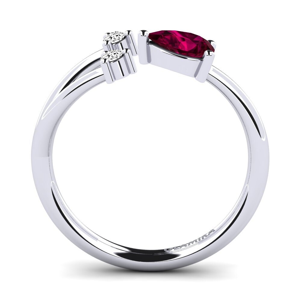 Rhodolit-Granat Ring Elenora