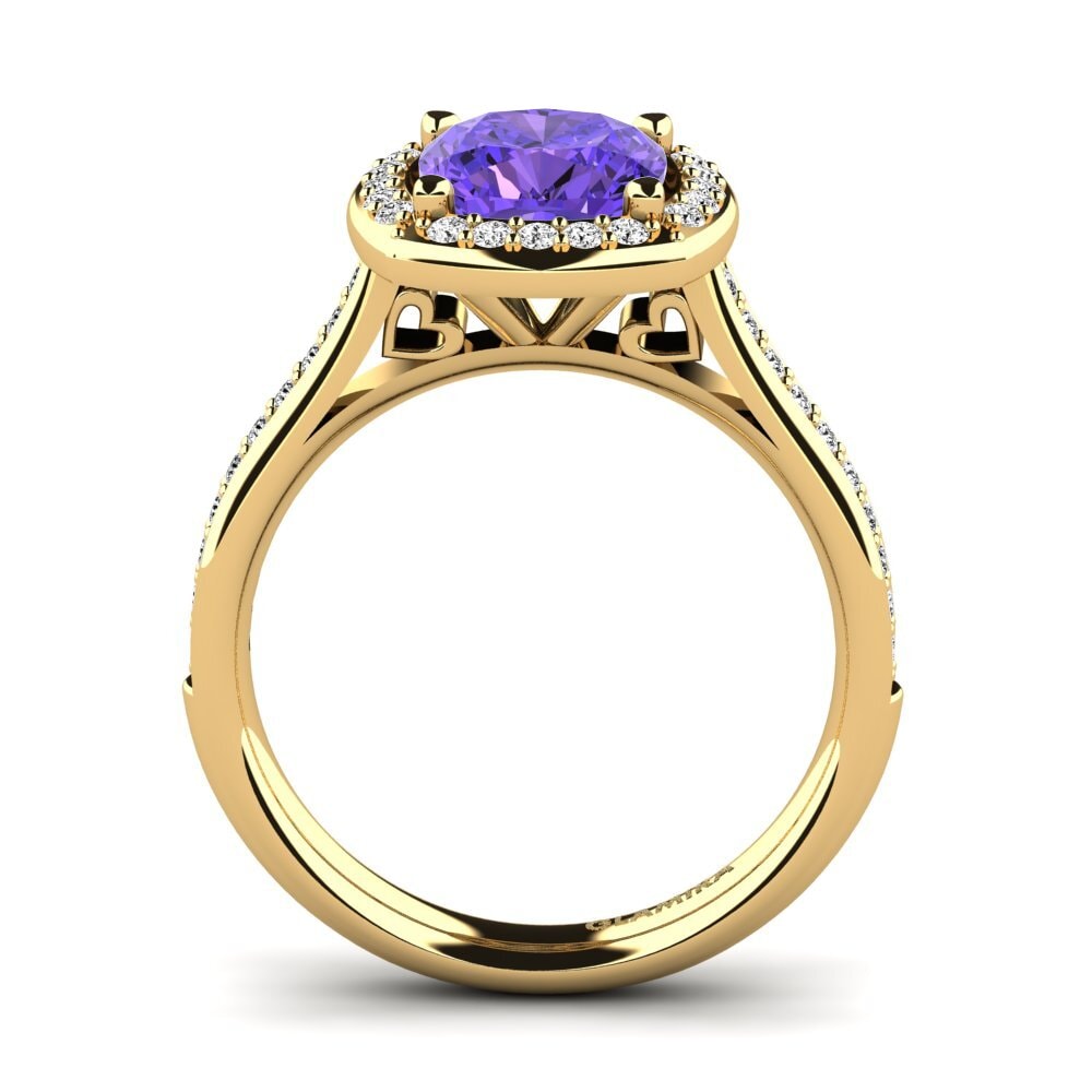 Tanzanite Engagement Ring Elienor