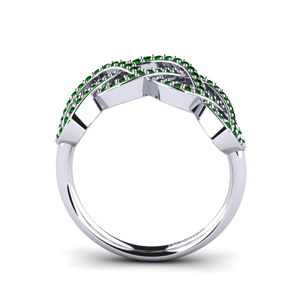 Zircônia Verde Anel Eliorah