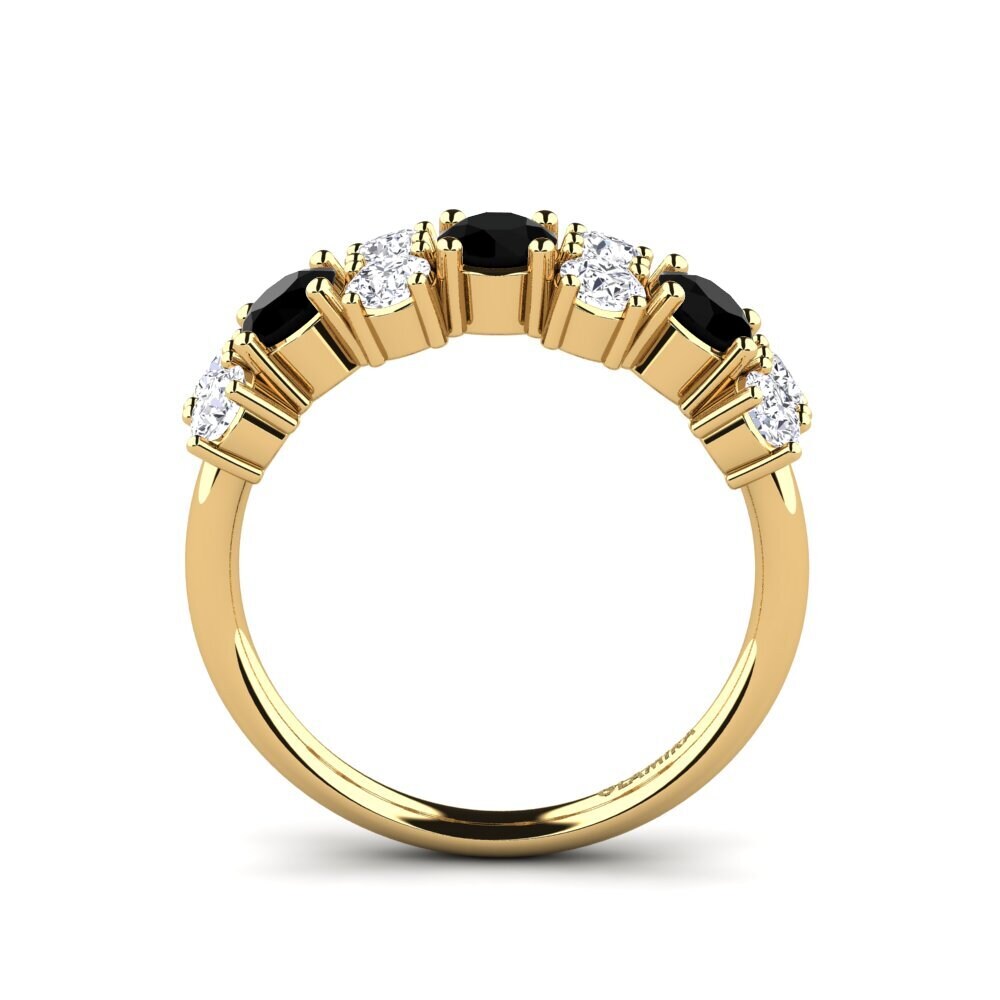 Black Sapphire Ring Elisha