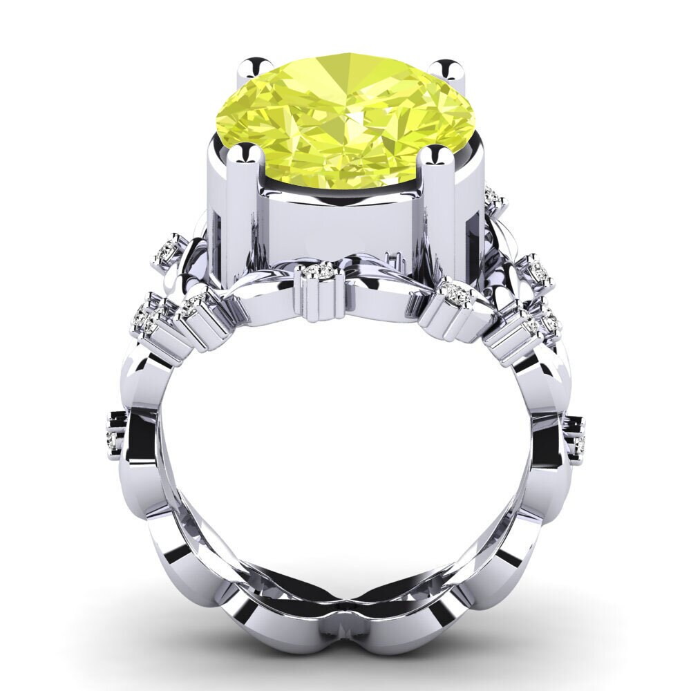 Lemon Quartz Ring Ellan