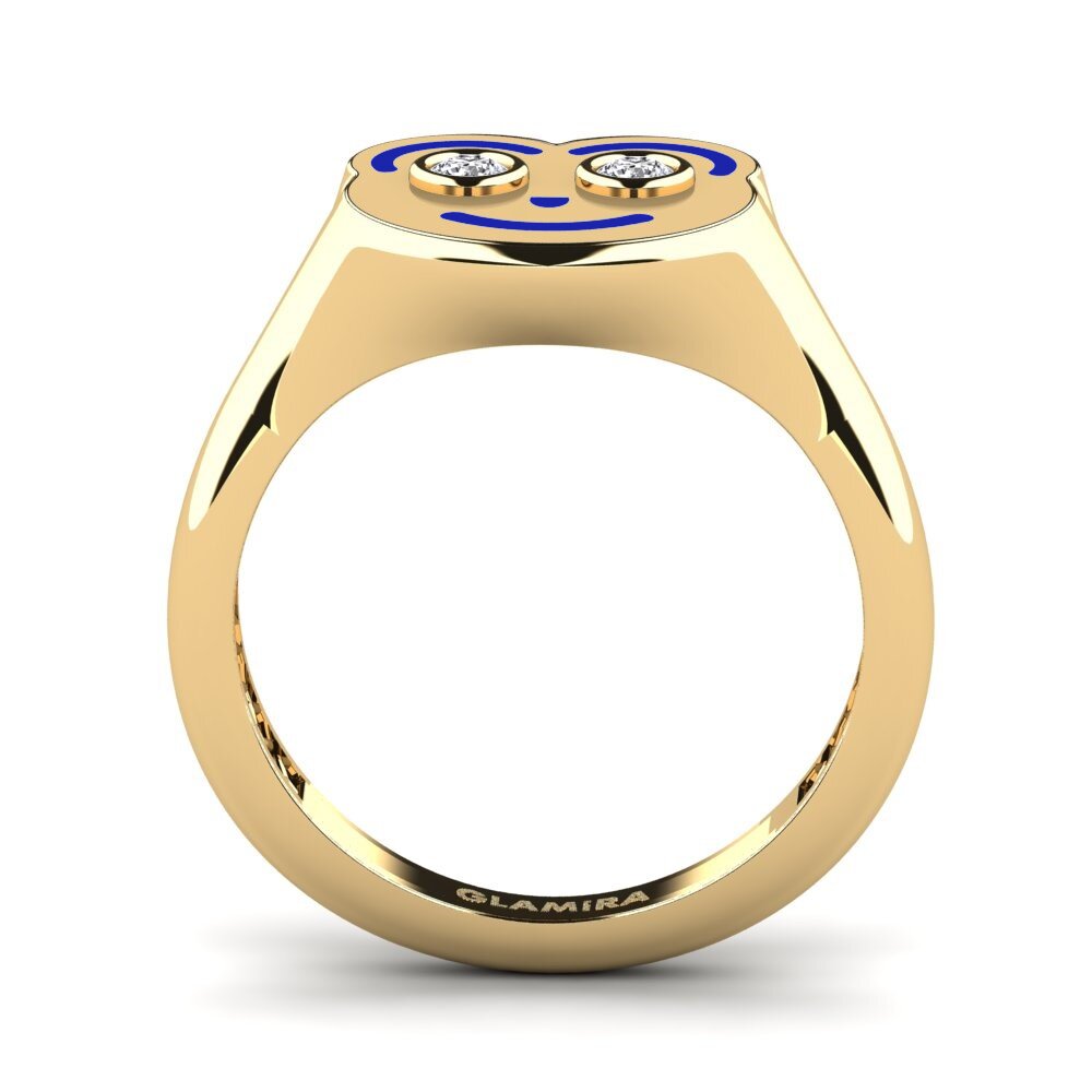 Diamond Pinky Ring Ellepa