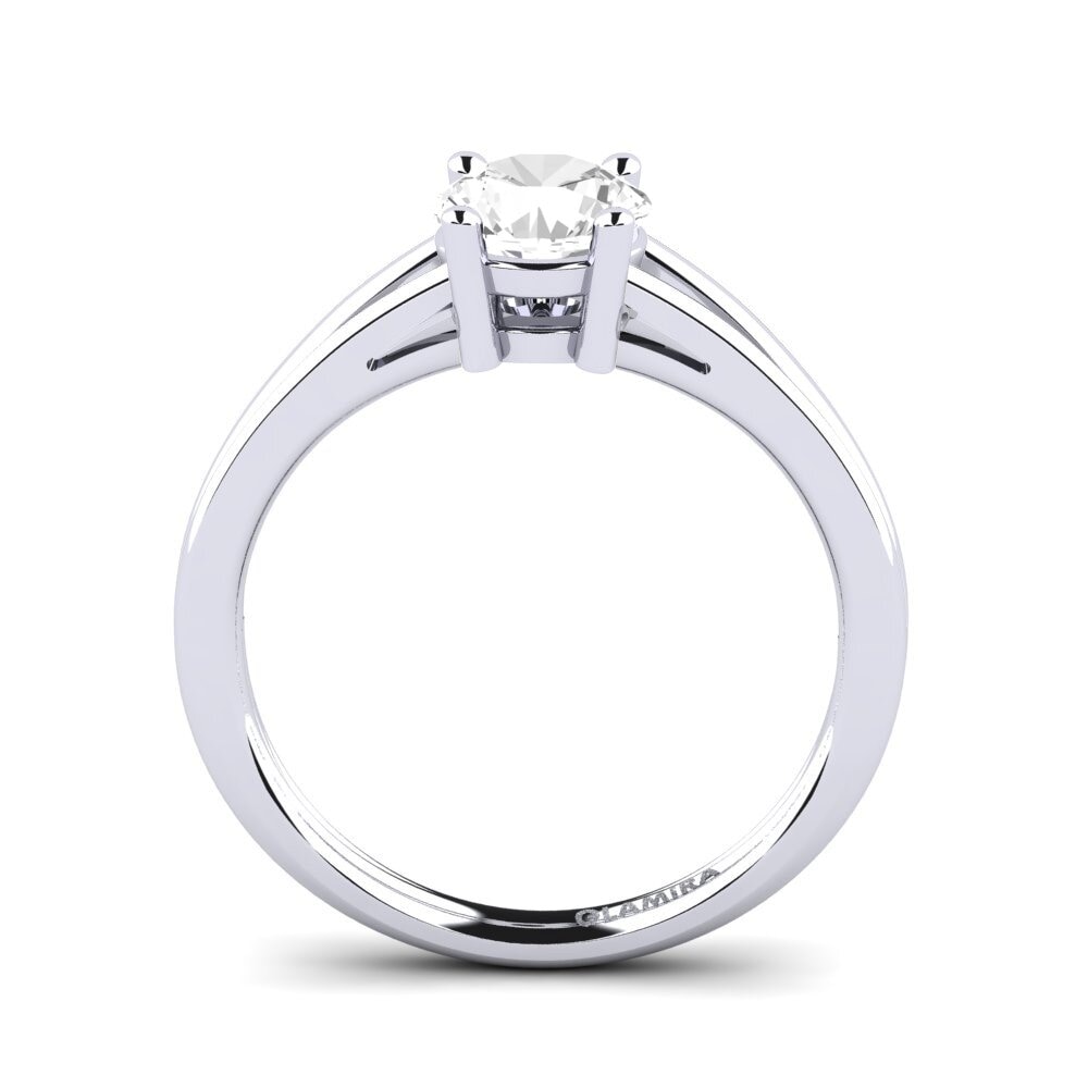 diamante-safira Anel de Noivado Ellie 1.0 crt