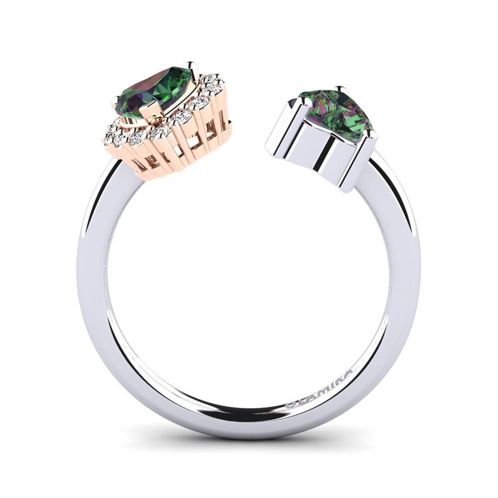Topacio Místico Anillo de Mujer Ellish