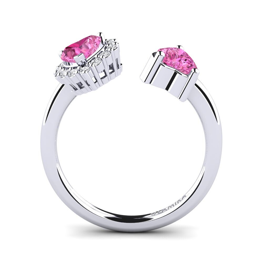 Pink Topaz Women's Ring Ellish