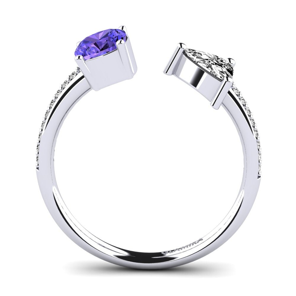 Tanzanite Engagement Ring Ellissa