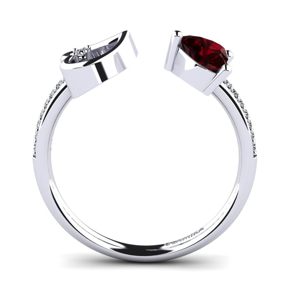 Garnet Ring Ellura