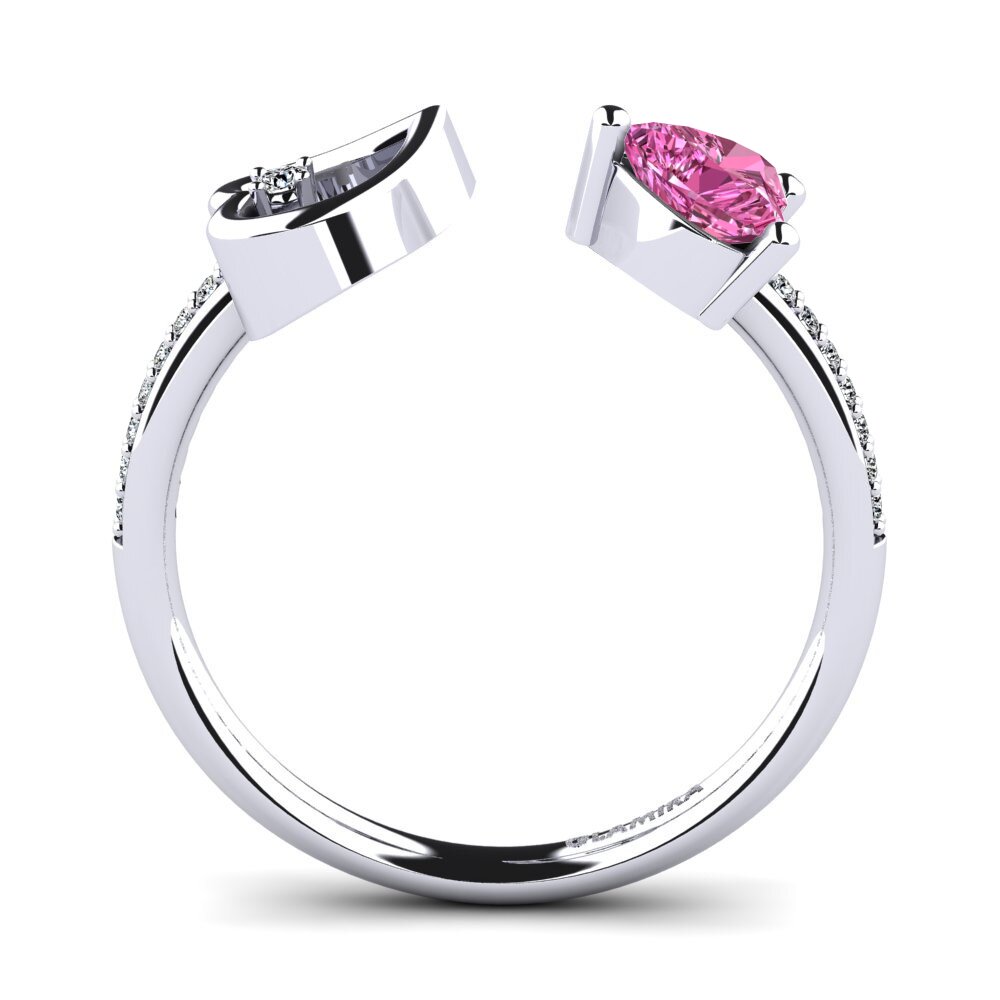 Pink Topaz Ring Ellura