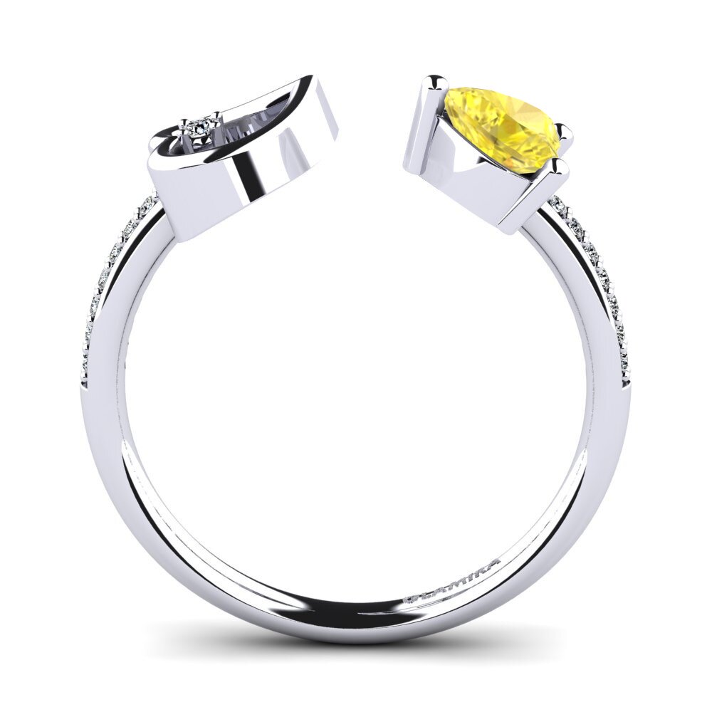 Yellow Sapphire Ring Ellura