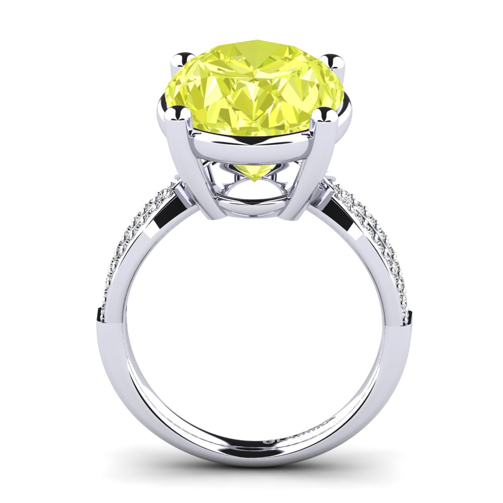 Lemon Quartz Ring Elnora