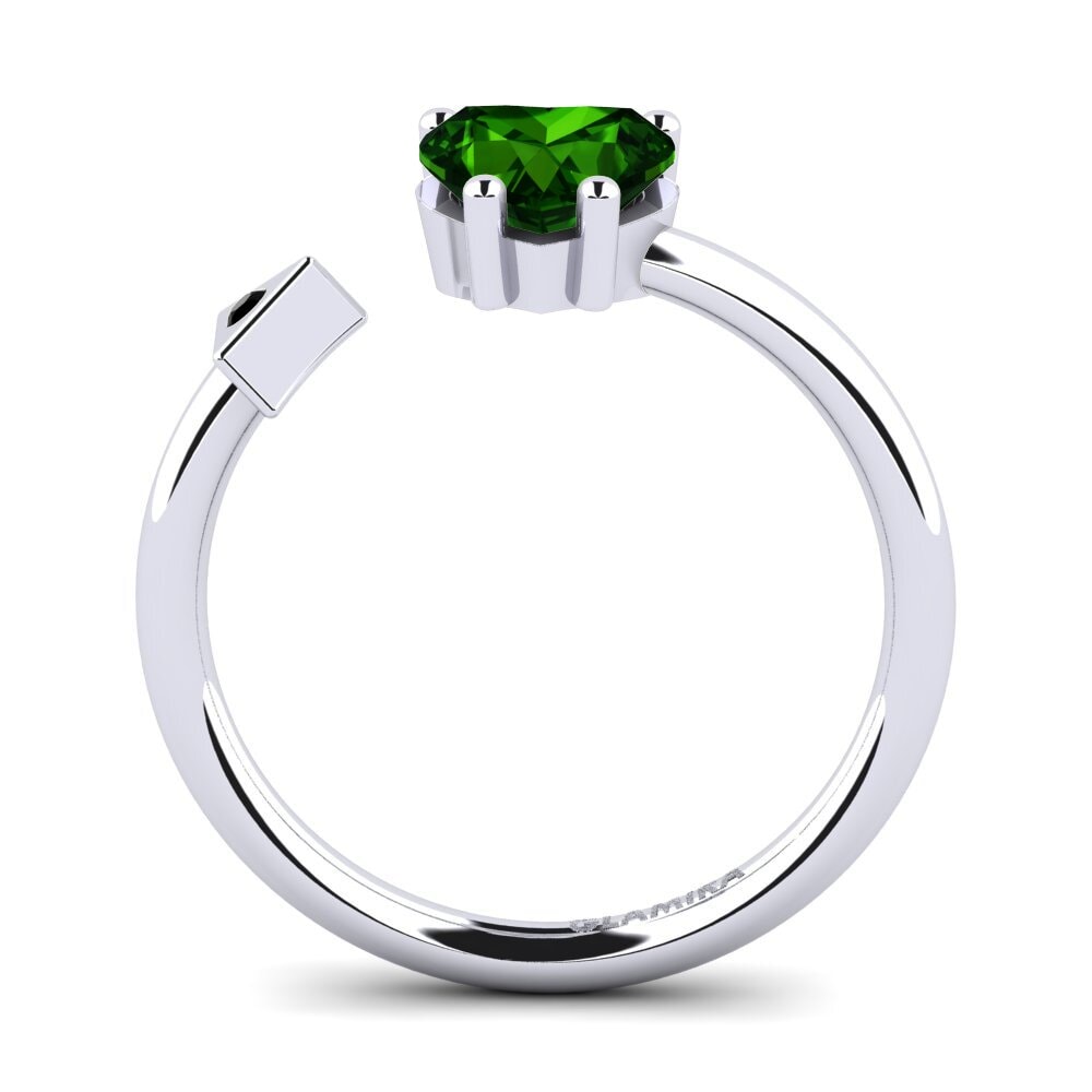 Green Tourmaline Ring Elodie